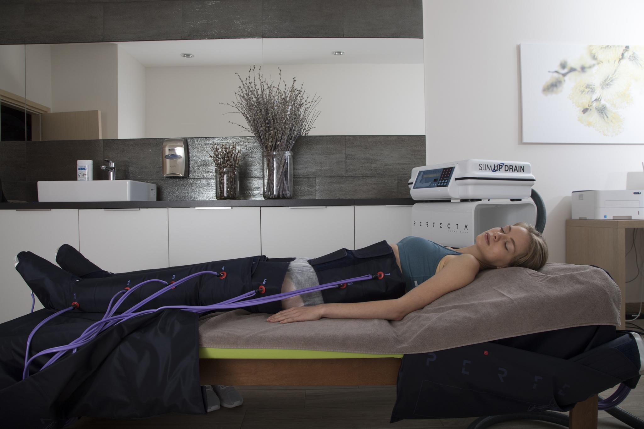 Прессотерапия на аппарате Slim up drain