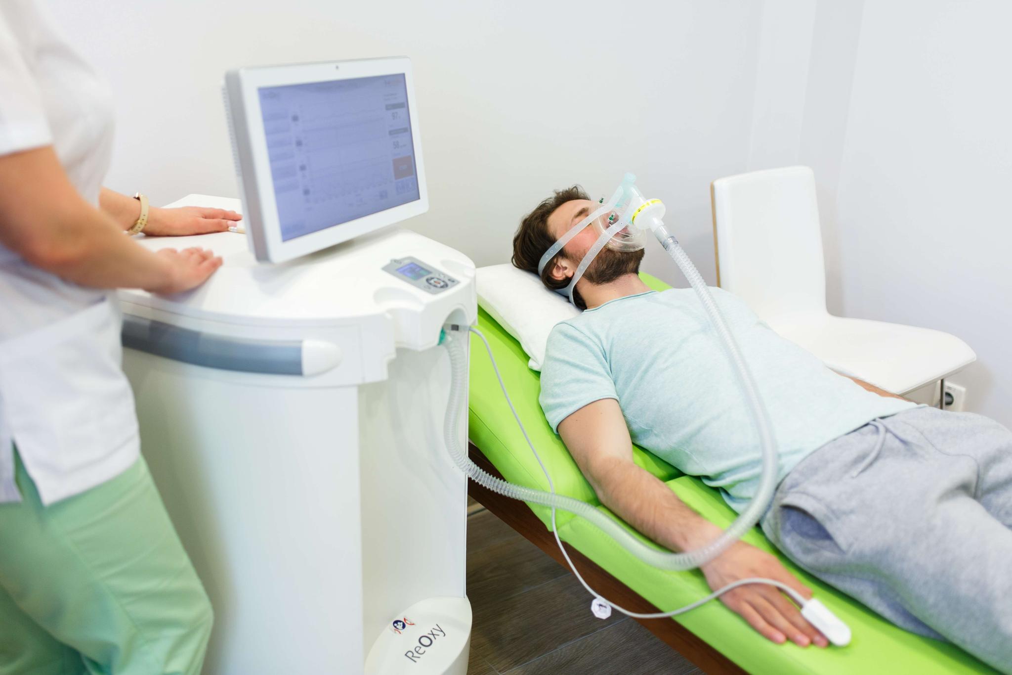 Интервальная гипокси-гипероксическая тренировка на аппарате ReOXY